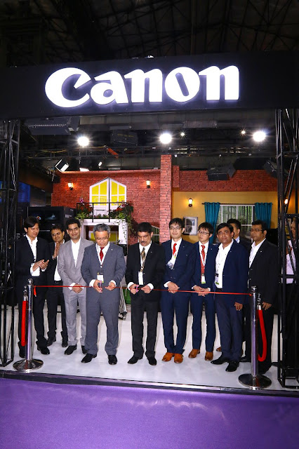 Mr. Kazutada Kobayashi President CEO Canon India Inaugerating Canon sta... Mr. Kazutada Kobayashi President CEO Canon India Inaugerating Canon sta...