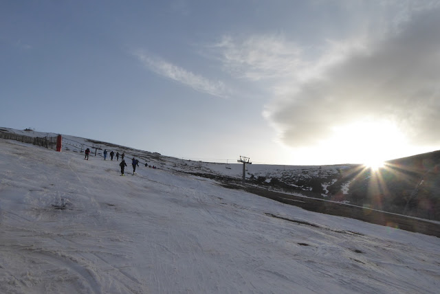 Salida tutelada SKIMO en Valdesquí