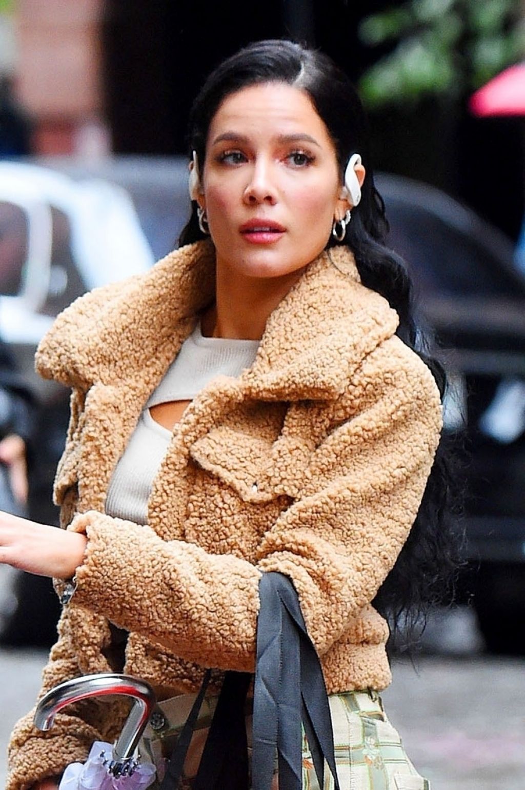 Halsey – Filming a Commercial in New York 10/09/2019