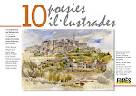 Exposiciò 10 poesies il.lustrades en el III Forès Poesia i música