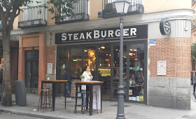 Steak Burguer Calle Fuencarral, Madrid.