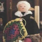 patron gratis muñeca anciana amigurumi | free pattern amigurumi old doll