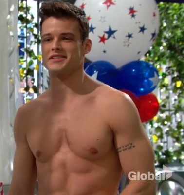 Alexis_Superfan's Shirtless Male Celebs: Michael Mealor shirtless on