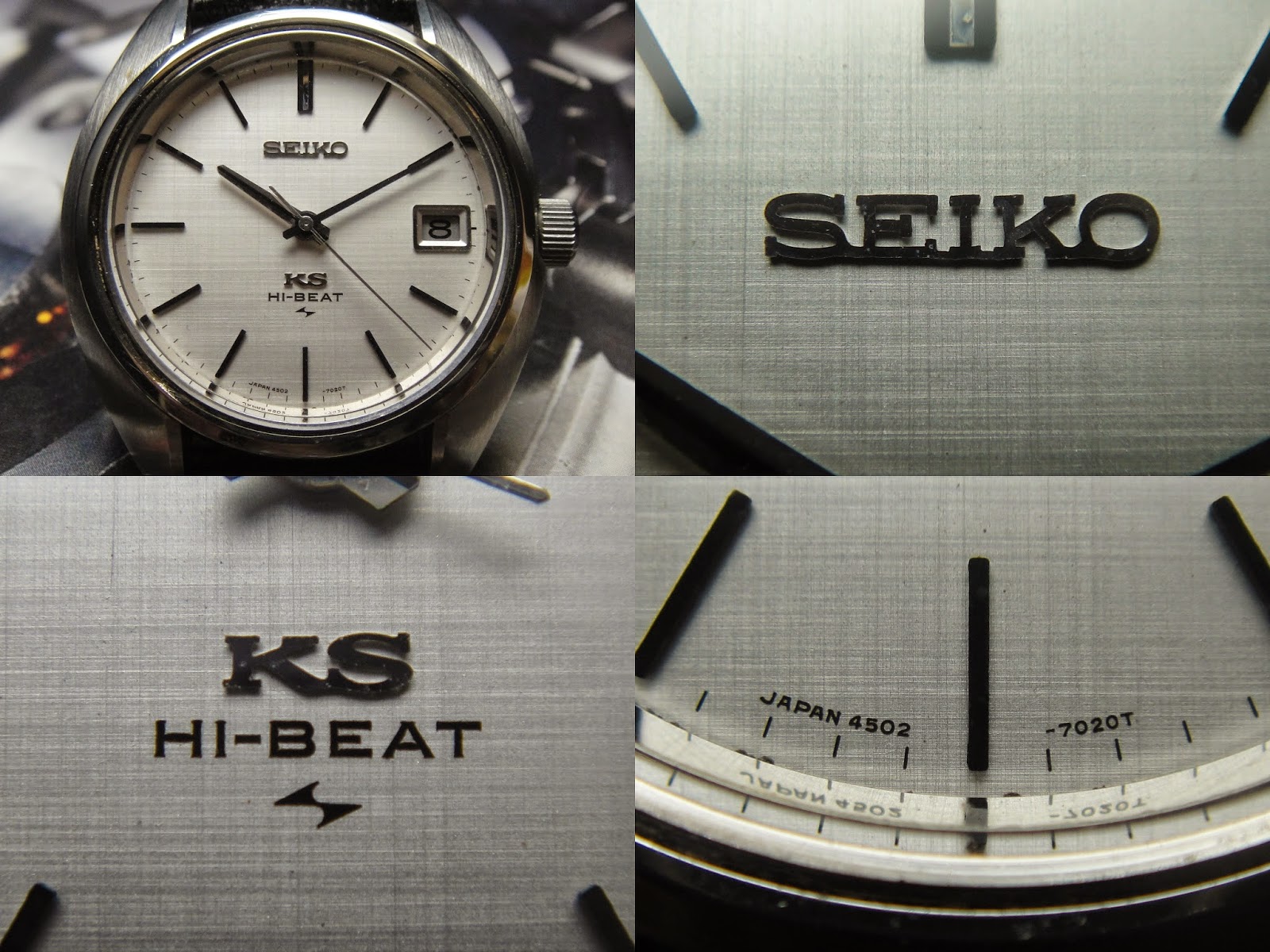 Antique Watch Bar: KING SEIKO 36000 HI-BEAT 4502-7010 KS129 (SOLD)