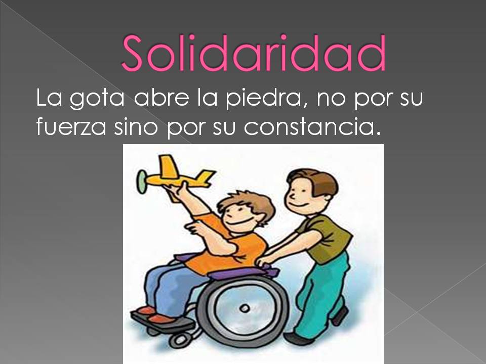 Ejemplos De La Solidaridad