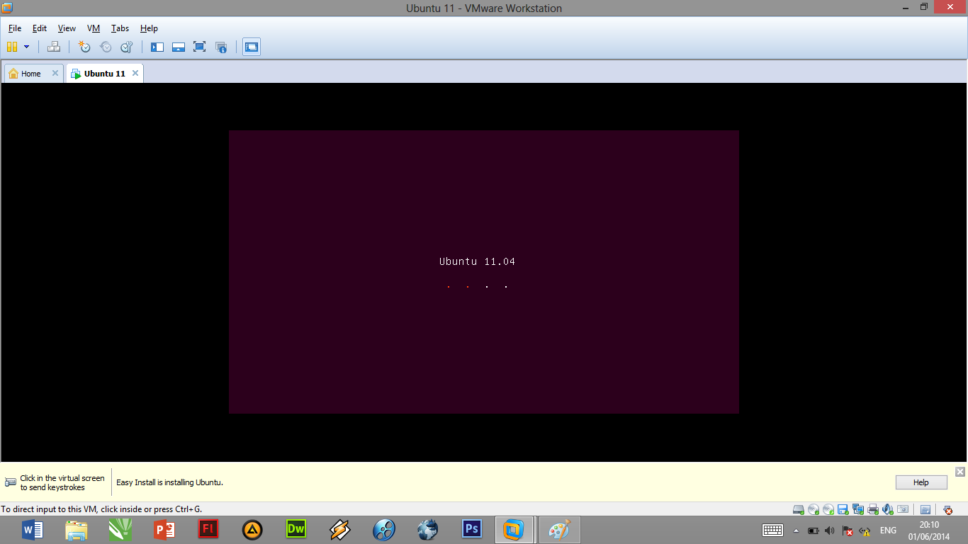Ubuntu on vmware Ubuntu on vmware