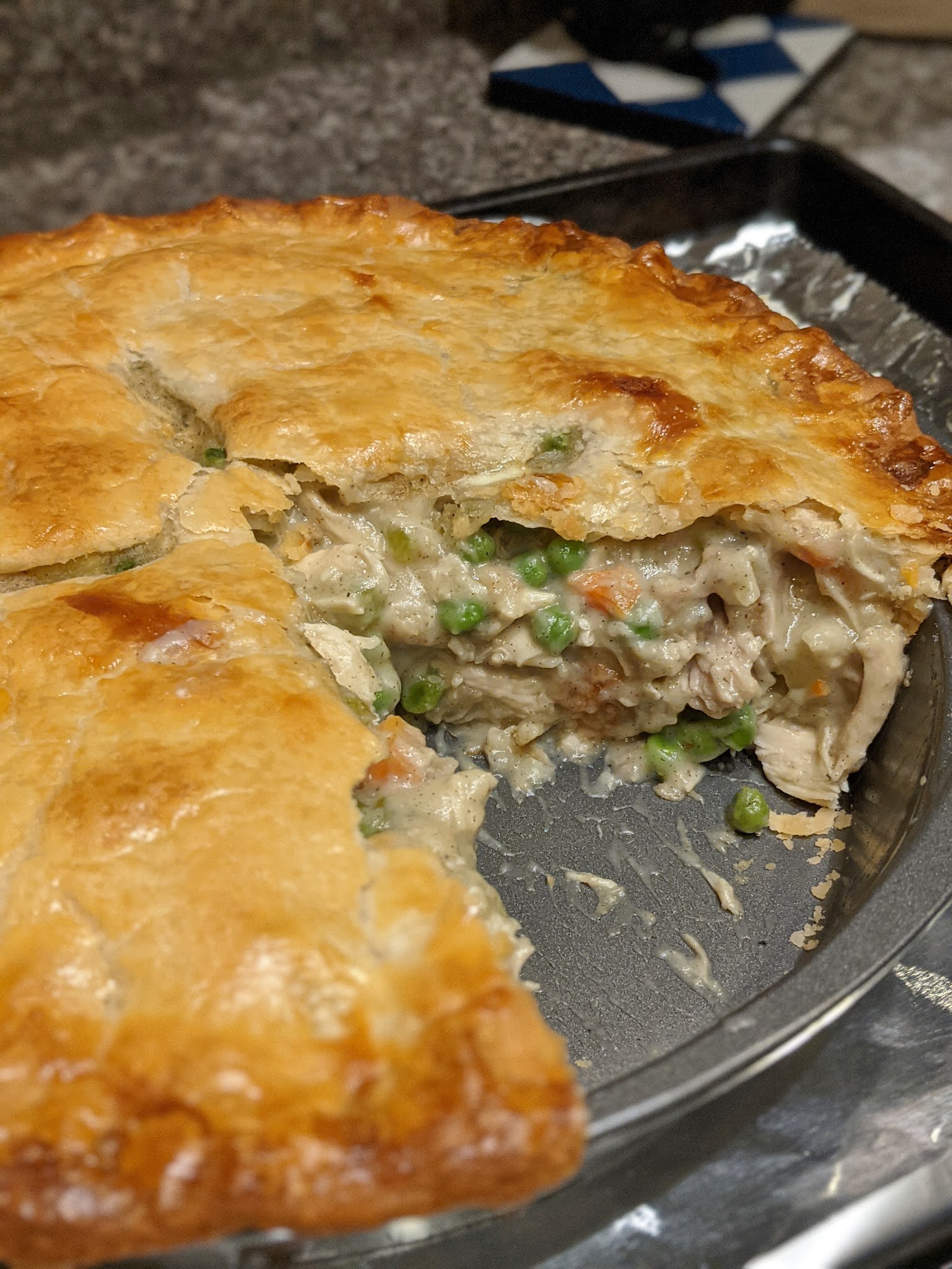 His, Hers and Ours DIY: DOUBLE CRUST CHICKEN POT PIE