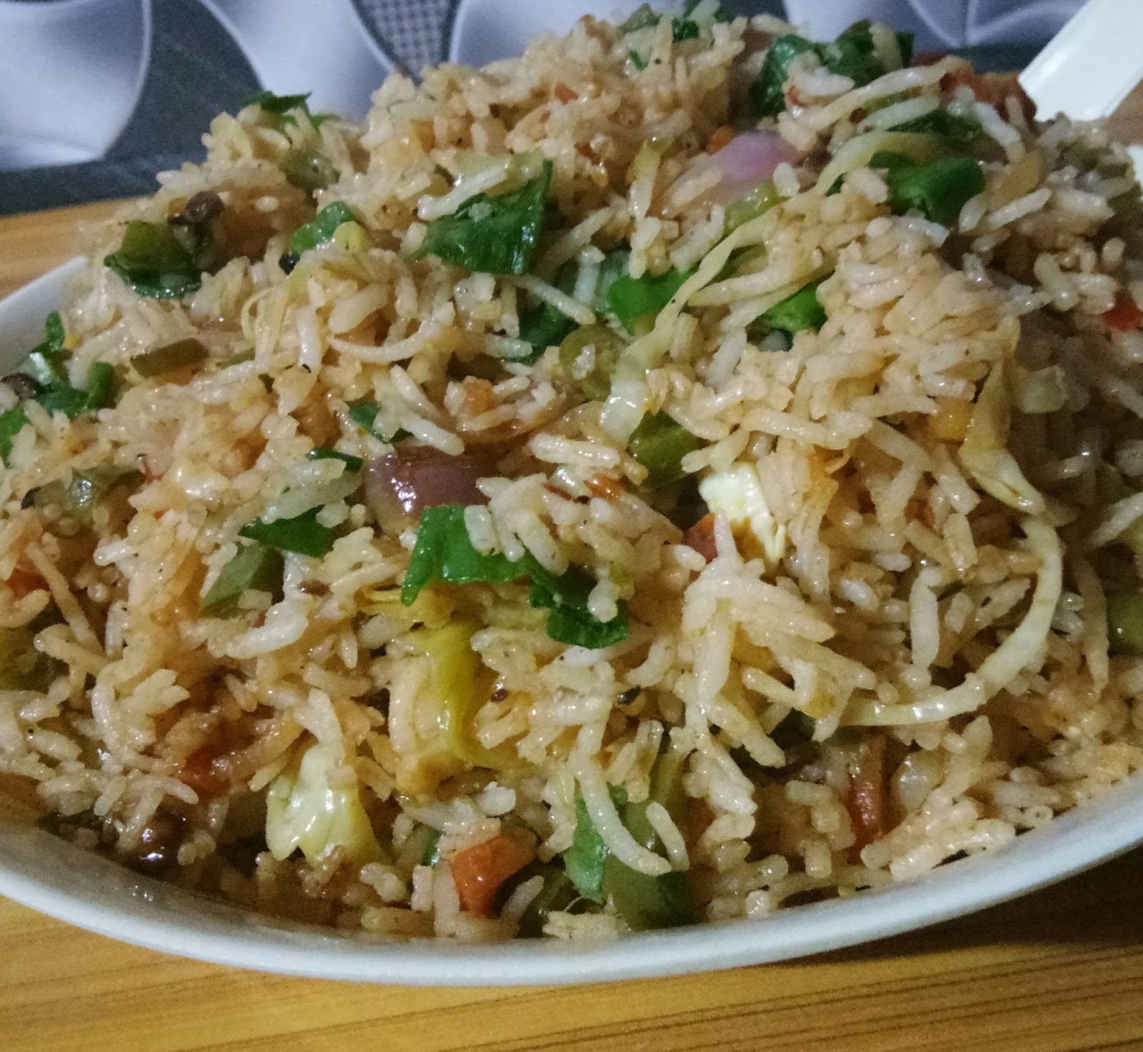 Ritu's yummy kitchen Burnt Garlic Fried Rice