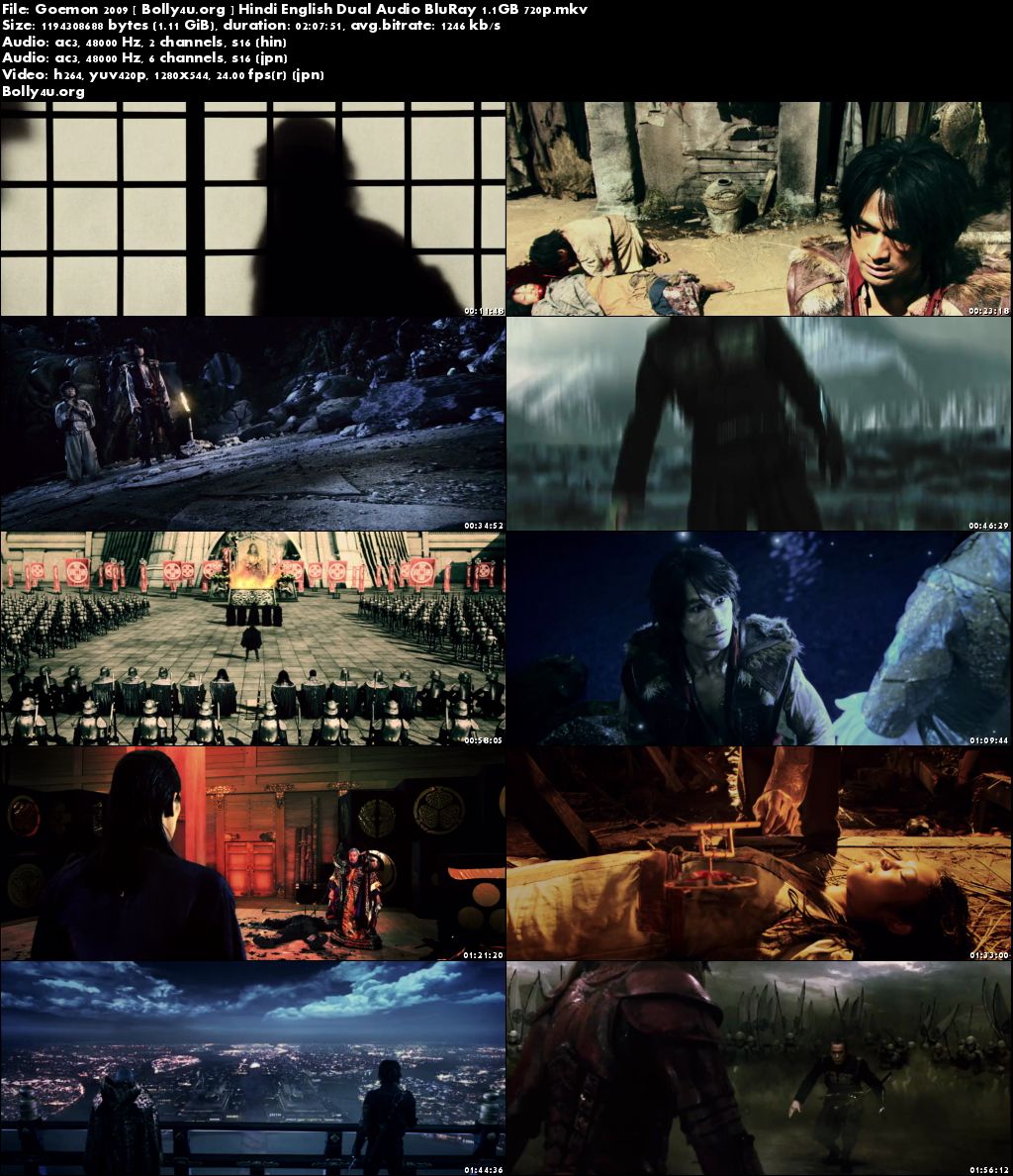 Goemon 2009 BluRay 720p Hindi Dual Audio Download