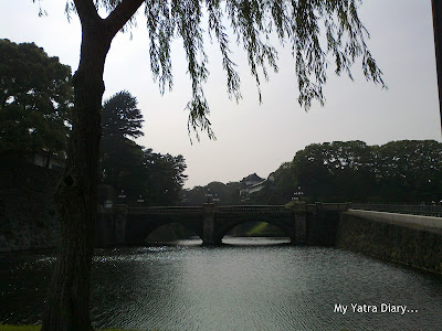 Imperial Palace and Gardens Stone Bridge, Tokyo