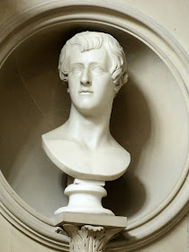Bust of William Cavendish, 6th Duke of Devonshire   in Sculpture Gallery, Chatsworth  © A Knowles (2014)