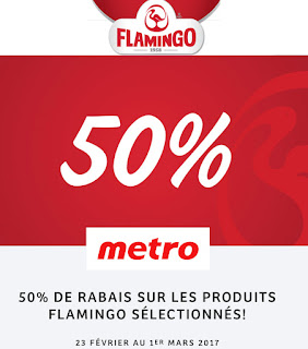 Coupon rabais flamingo 2018