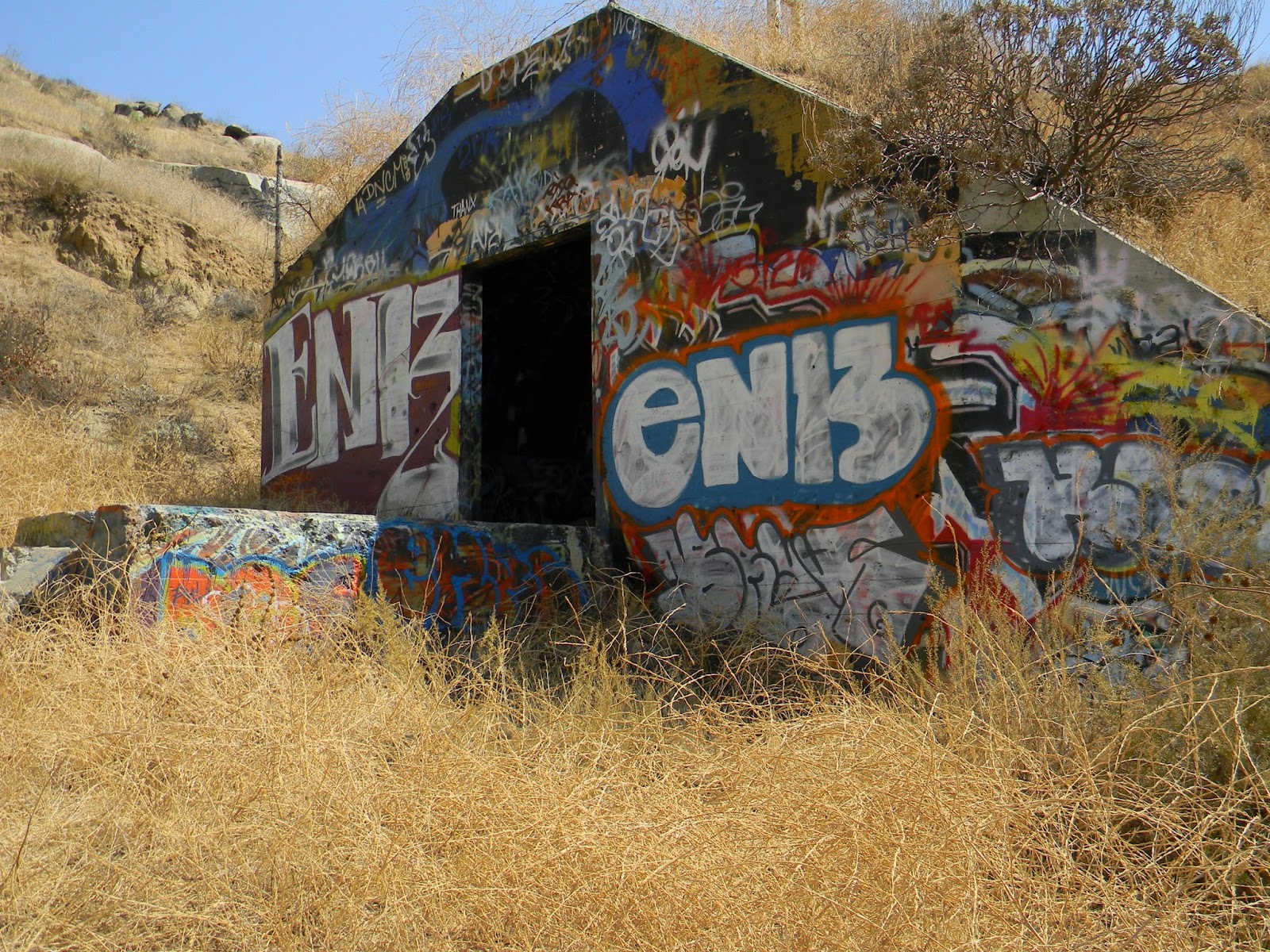 Photography by James Ortiz Bunkers in Riverside,California