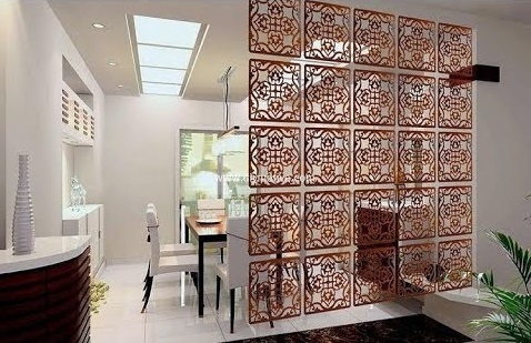 wooden partition wall