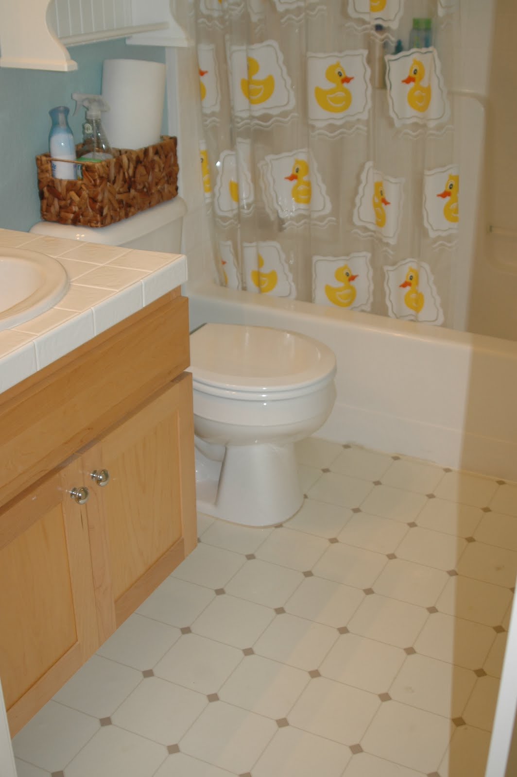 So I Married a Triathlete... Our Guest Bathroom