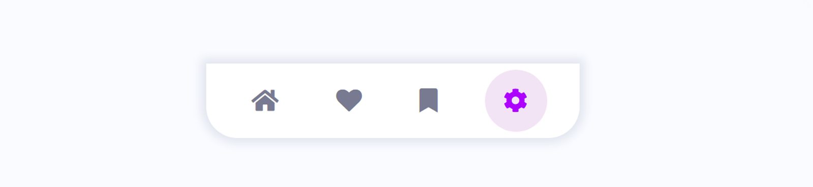 Simple CSS Tab Bar with Animation