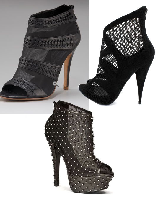 Guest Blogger thefind.com Dares You to Wear The Mesh Toe Bootie! - A ...