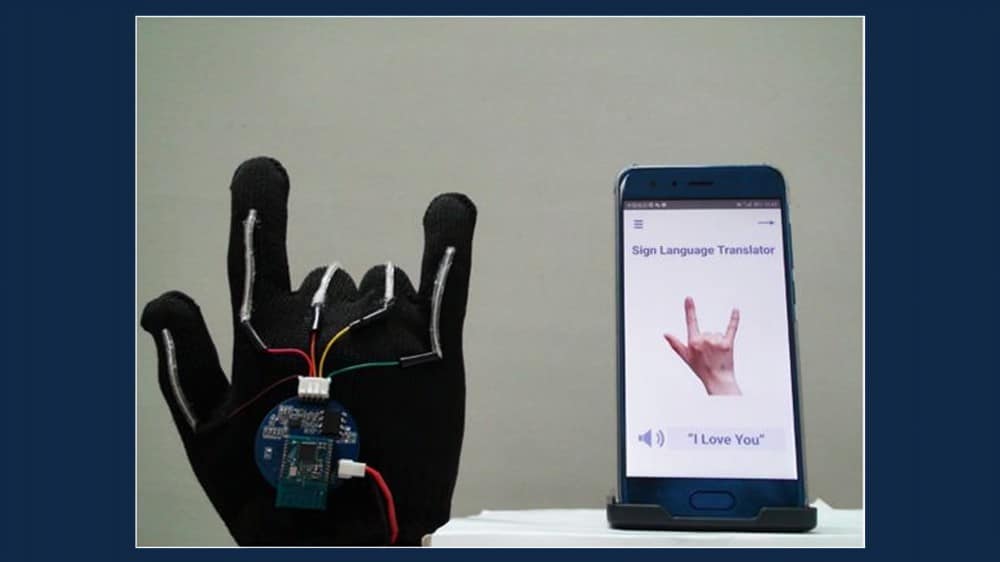 ASL gloves translate sign language at 60 words per minute