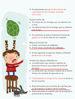 Respuestas Apoyo Primaria Español 2do grado Bloque 2 lección 10 Las palabras del texto informativo