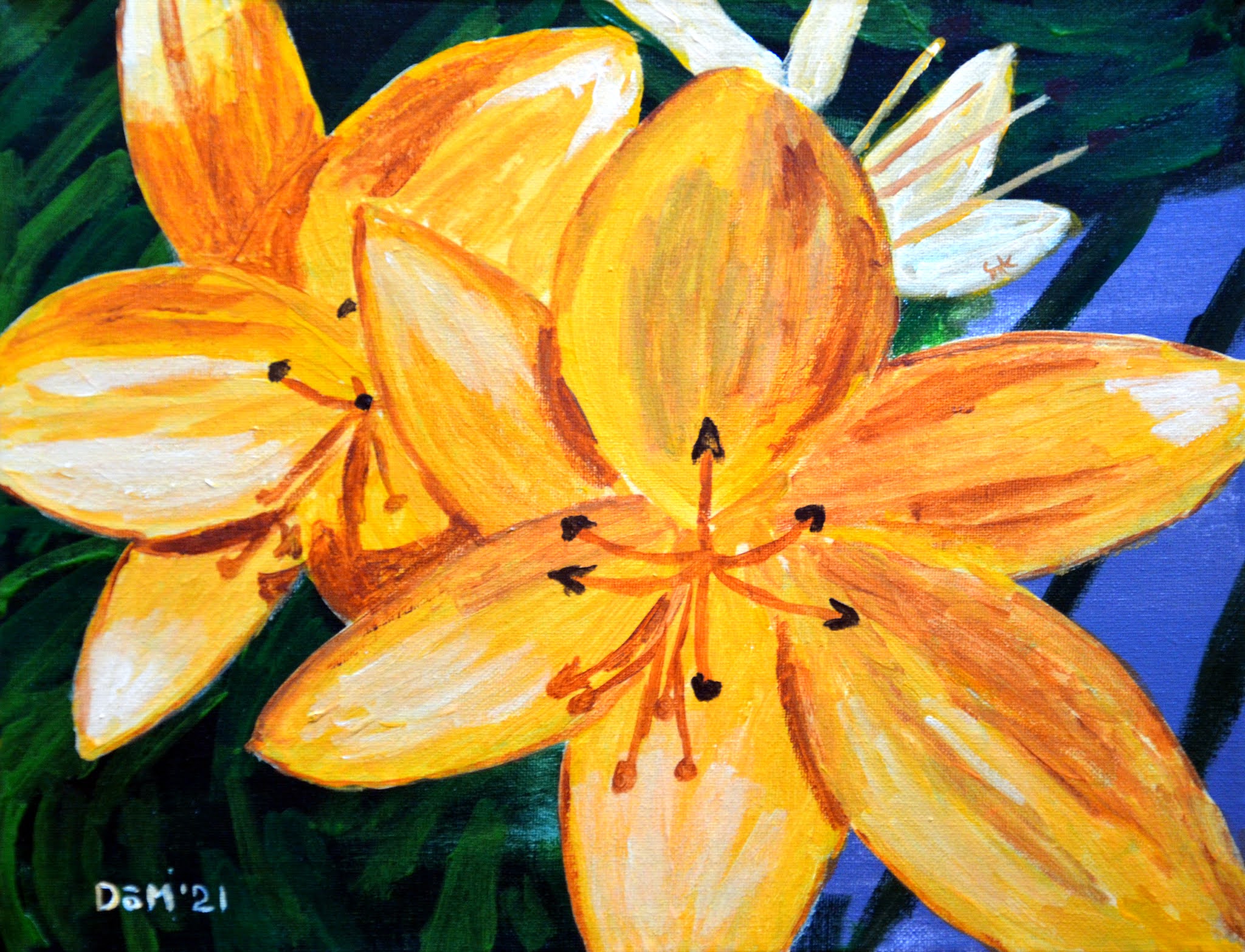 Mark Domin Creative: "Peachy Lily"