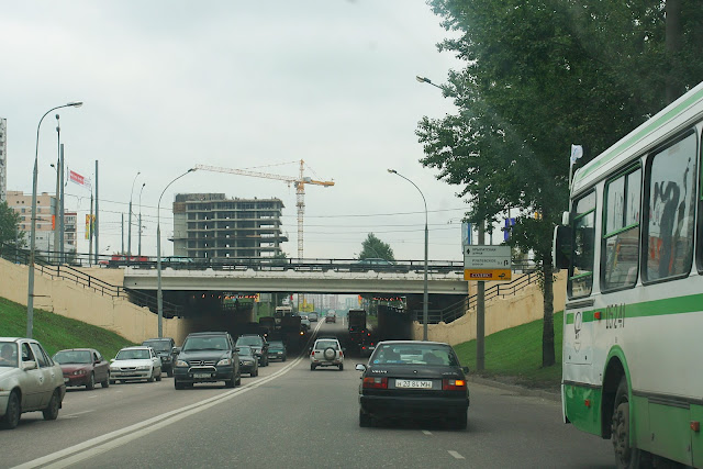 Ярцевская улица, Рублевское шоссе, строящийся бизнес-центр «Профико»