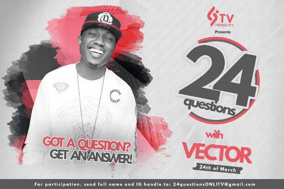 unnamed 24 Questions With...Vector this Friday March 24th (for fans who want to ask him questions)