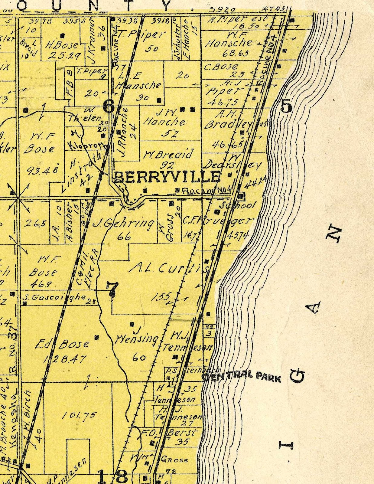 Somers Wisconsin Pioneer History Central Park