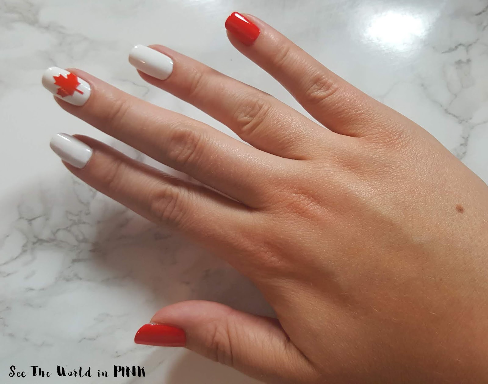 Prairie Beauty: NAIL ART: Happy Canada Day 2022 Nails