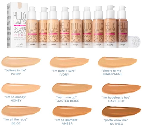 İnceleme Benefit Hello Flawless Oxygen WOW SPF 25 Ivory Makyaj