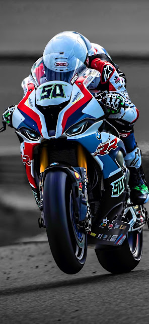 Wallpaper motorcycle, bicycle, motorcyclist, helmet, speed.  Download free sports wallpaper HD Wallpaper HD iphone 13 Supersport Motorcycle