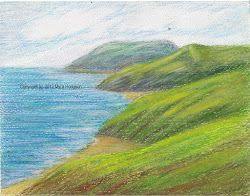 landscape painting oil seascape seascapes landscapes coast pastel paintings pastels around creating