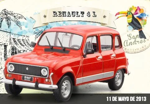 los carros más queridos de colombia, renault 4l 1982, renault 4l 1:43
