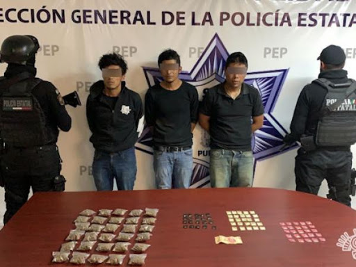 Mediante denuncia ciudadana, Policía Estatal captura a presuntos narcovendedores