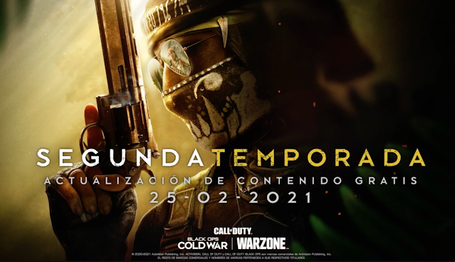 Call of Duty: Black Ops Cold War & Warzone presentan un tráiler cinemático de la Temporada Dos.