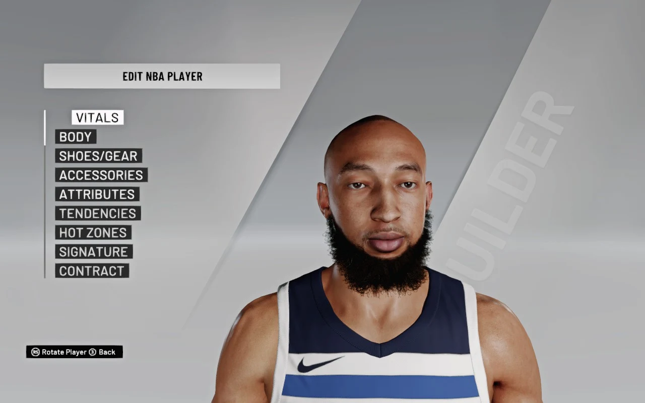NBA 2K21 Jordan McLaughlin Cyberface from Patch 1.06 [Backup]