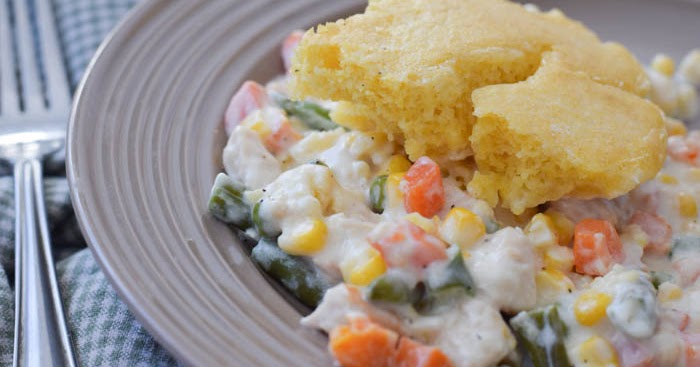 The Backroad Life Cornbread Chicken Pot Pie