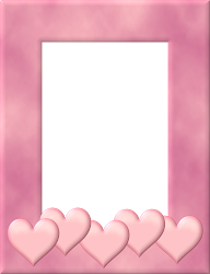heart frames frame hearts pink borders printable clip valentine clipart transparent valentines labels transparen background tons nice rectangle yopriceville projects
