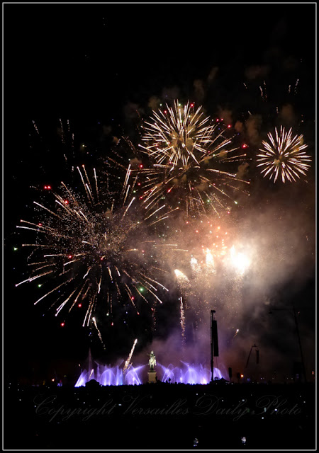 Feu d'artifice 14 juillet 2015 Versailles Bastille Day fireworks