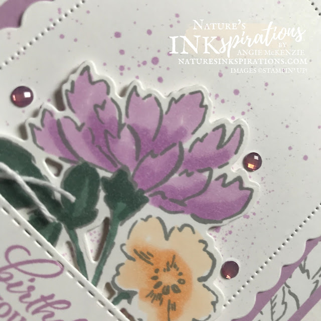 By Angie McKenzie for the Crafty Collaborations Crafty Challenge Blog Hop; Click READ or VISIT to go to my blog for details! Featuring the Hand-Penned Petals Bundle and Best Year Stamp Set along with the Scalloped Contours Dies and Meadow Dies from the 2020-21 Annual Catalog by Stampin' Up!; #colorchallenge #20212023incolors #handpennedpetalsbundle #handpennedpetalsstampset #pennedflowersdies #bestyearstampset #scallopedcontoursdies #meadowdies #birthdaycards #floralcards #coloringwithblends #twine #cardtechniques #craftychallengebloghop #stampinup #naturesinkspirations #makingotherssmileonecreationatatime