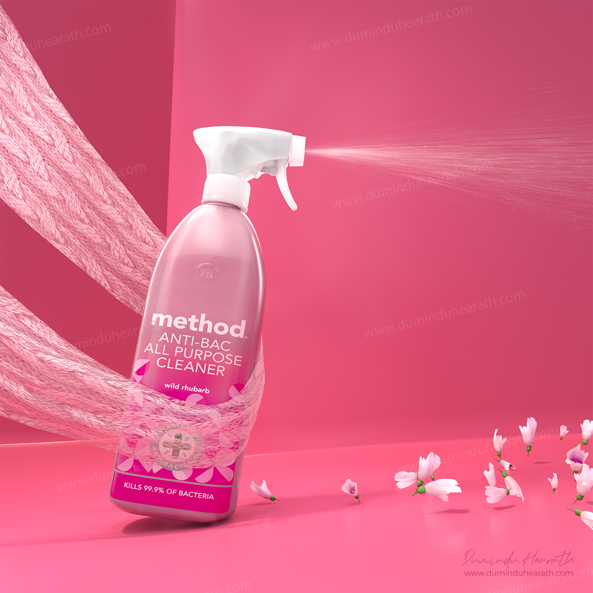 Method Air freshner Bottle sample Pramo add