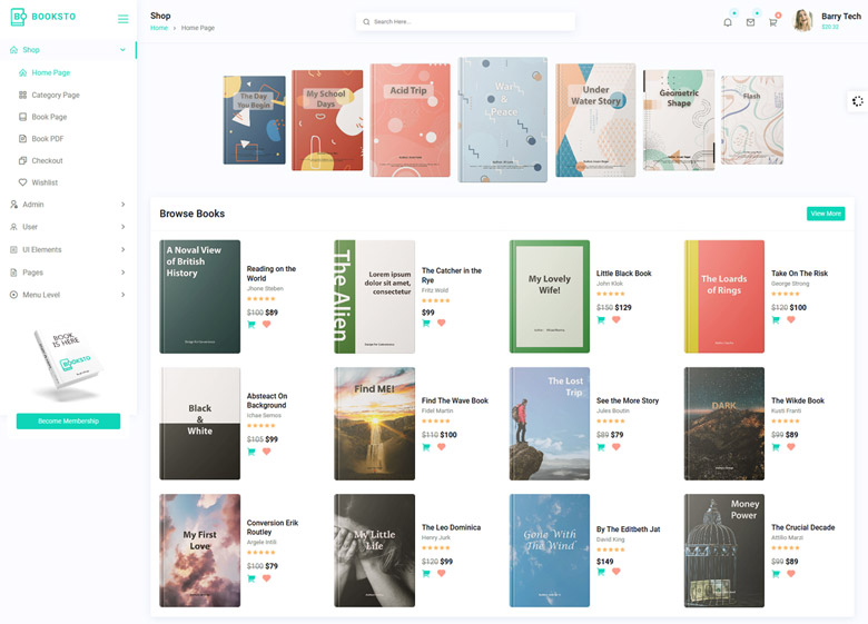 40 Best Book site Templates 2021