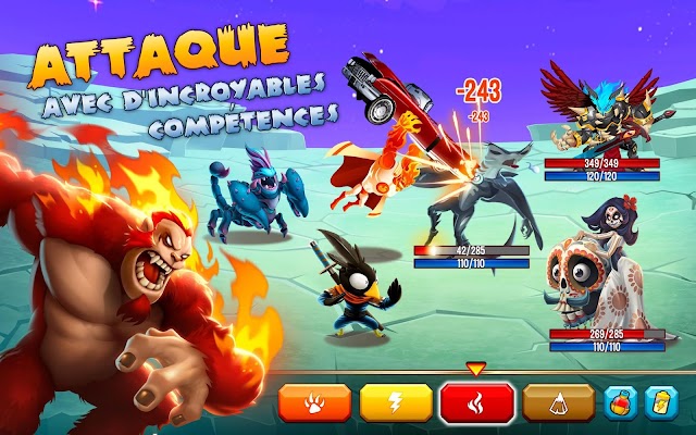 لعبة معركة الأساطير Monster Legends مهكرة للأندرويد - تحميل مباشر