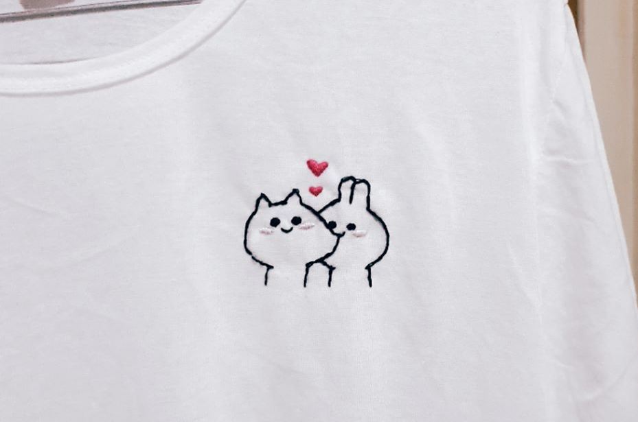 Hình thêu tay dễ thương - Hình 6