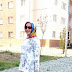 Günlük Kombin: Çiçekli Tunik&Hardal Pantolon
