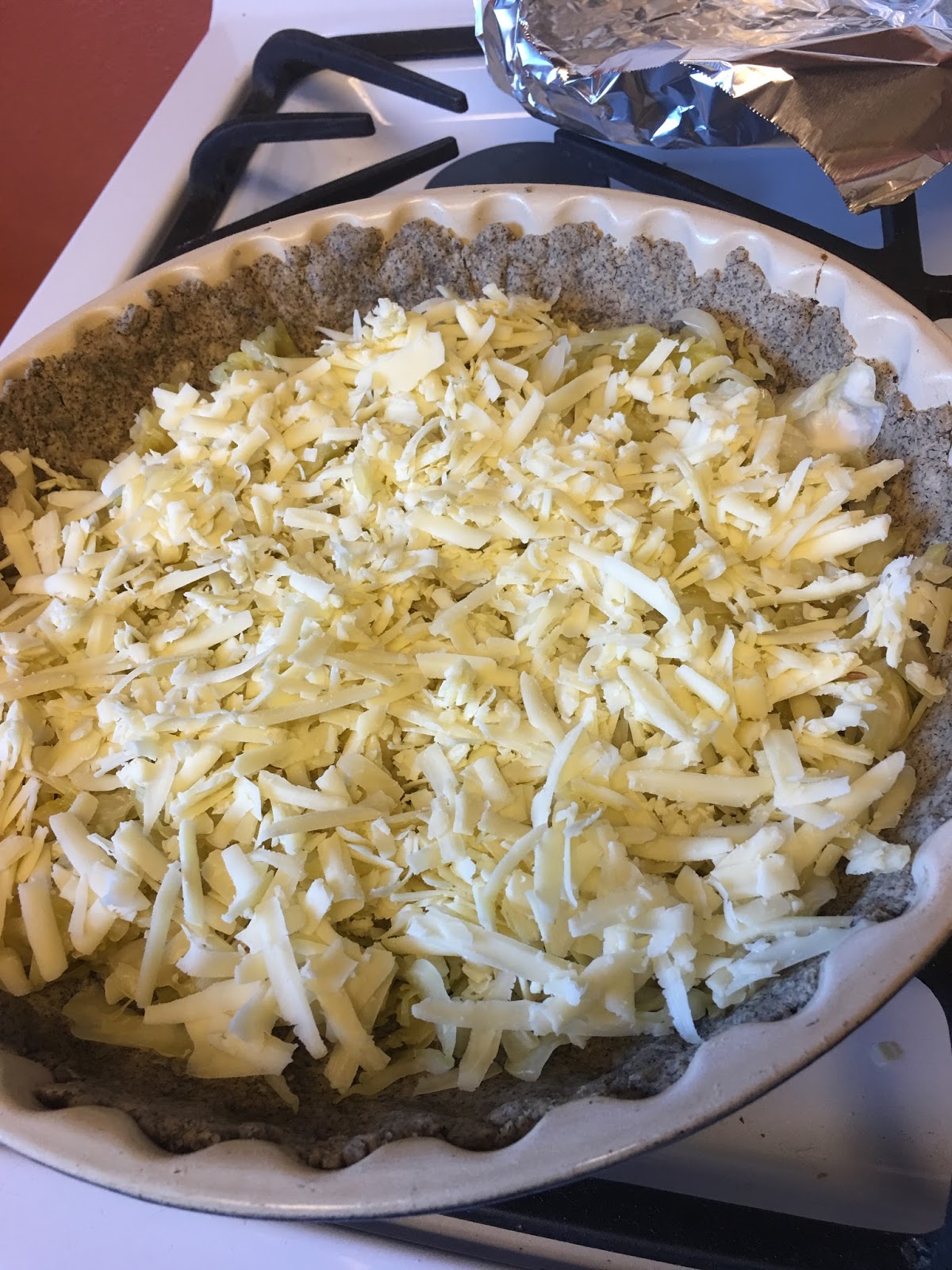 Slovenian Roots Quest Sauerkraut Quiche with Buckwheat Crust