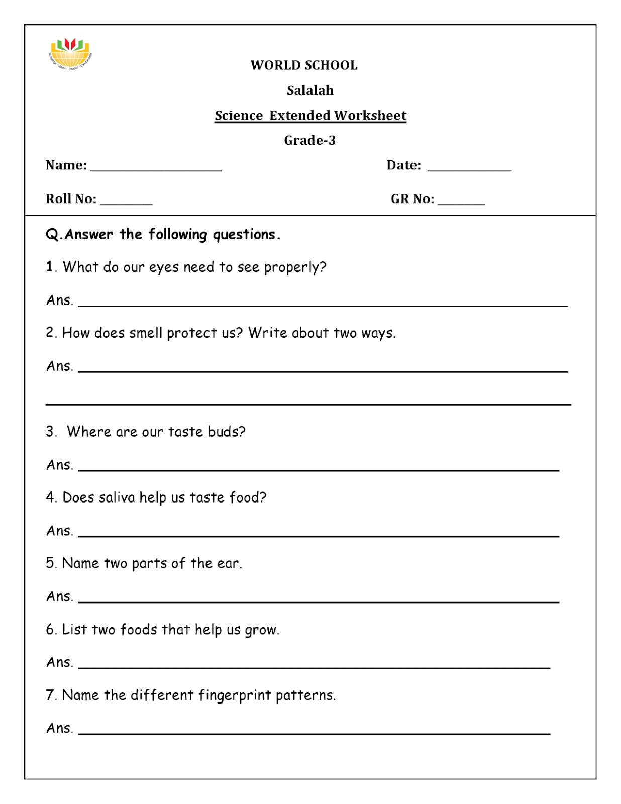 Grade 7 science homework help