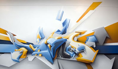 3D, Graffiti, http://graffityartamazing.blogspot.com/