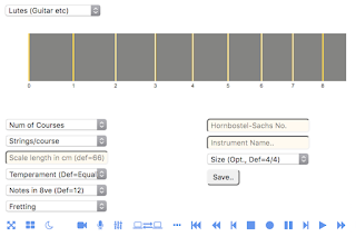 Accurate Lute Family Configuration For Community Use. #VisualFutureOfMusic