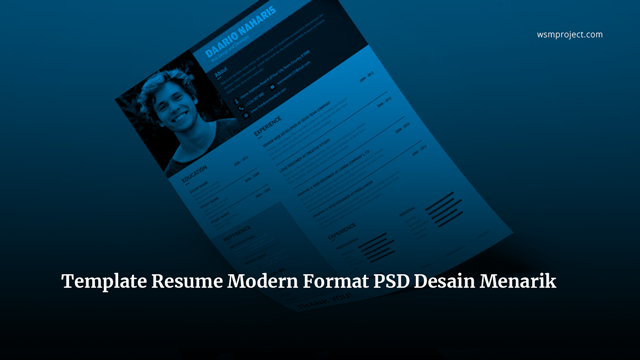 Template-Resume-Modern-Format-PSD-Desain-Menarik