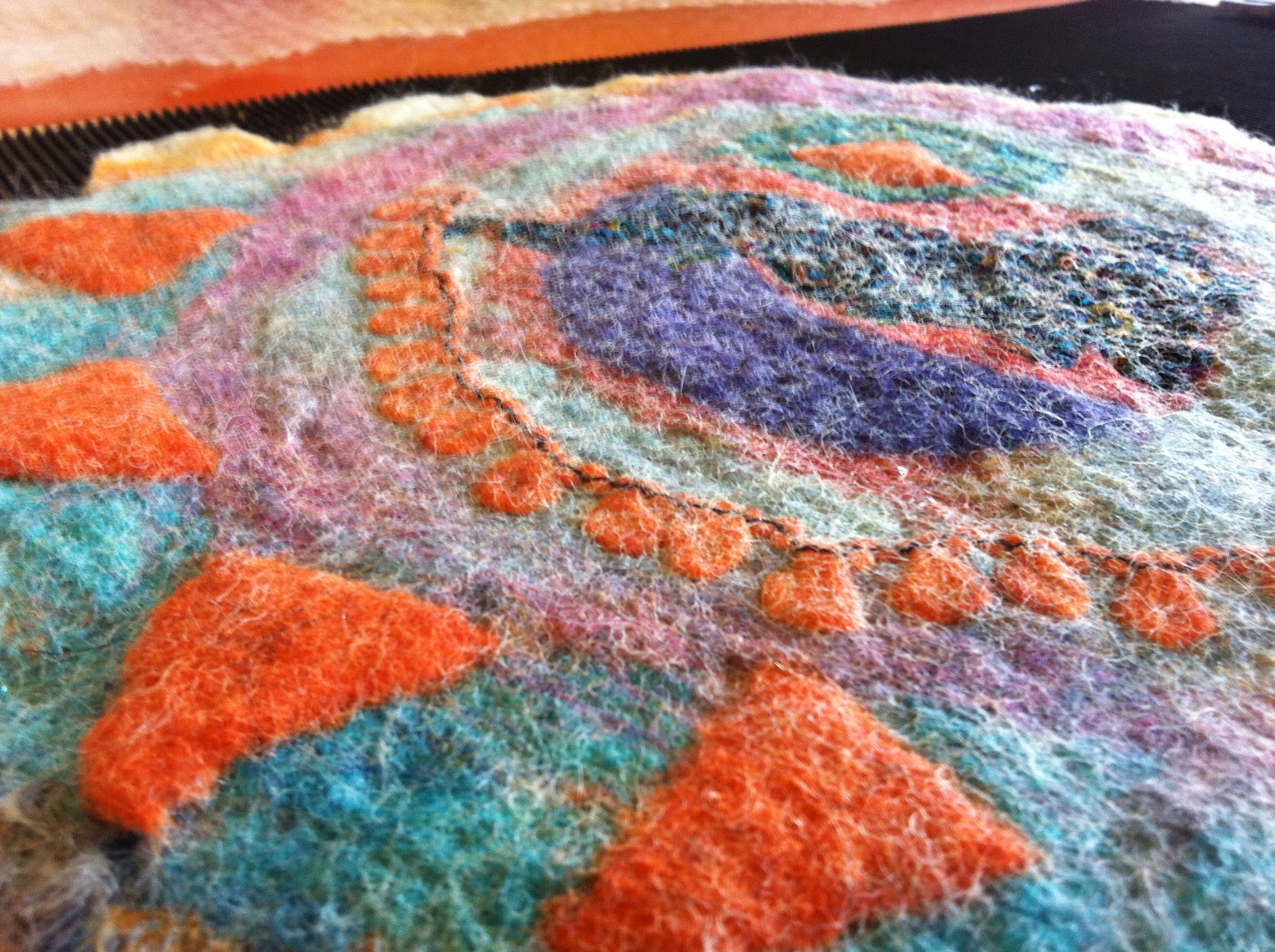Frau U. - Textile Unikate: FilzPizza